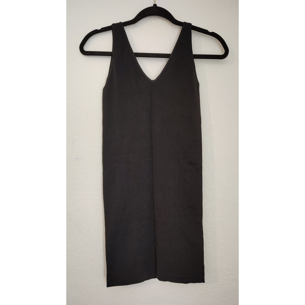 Sivana Black Reversible Bodycon Form Fitting Mini Tank Dress - Size OSFA - NEW